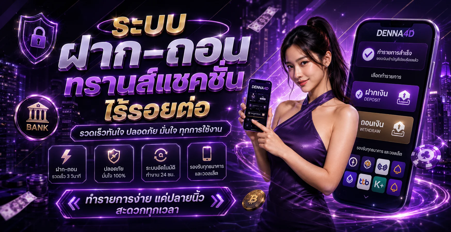 รวมค่ายเกมสล็อตและคาสิโนใน TKB96