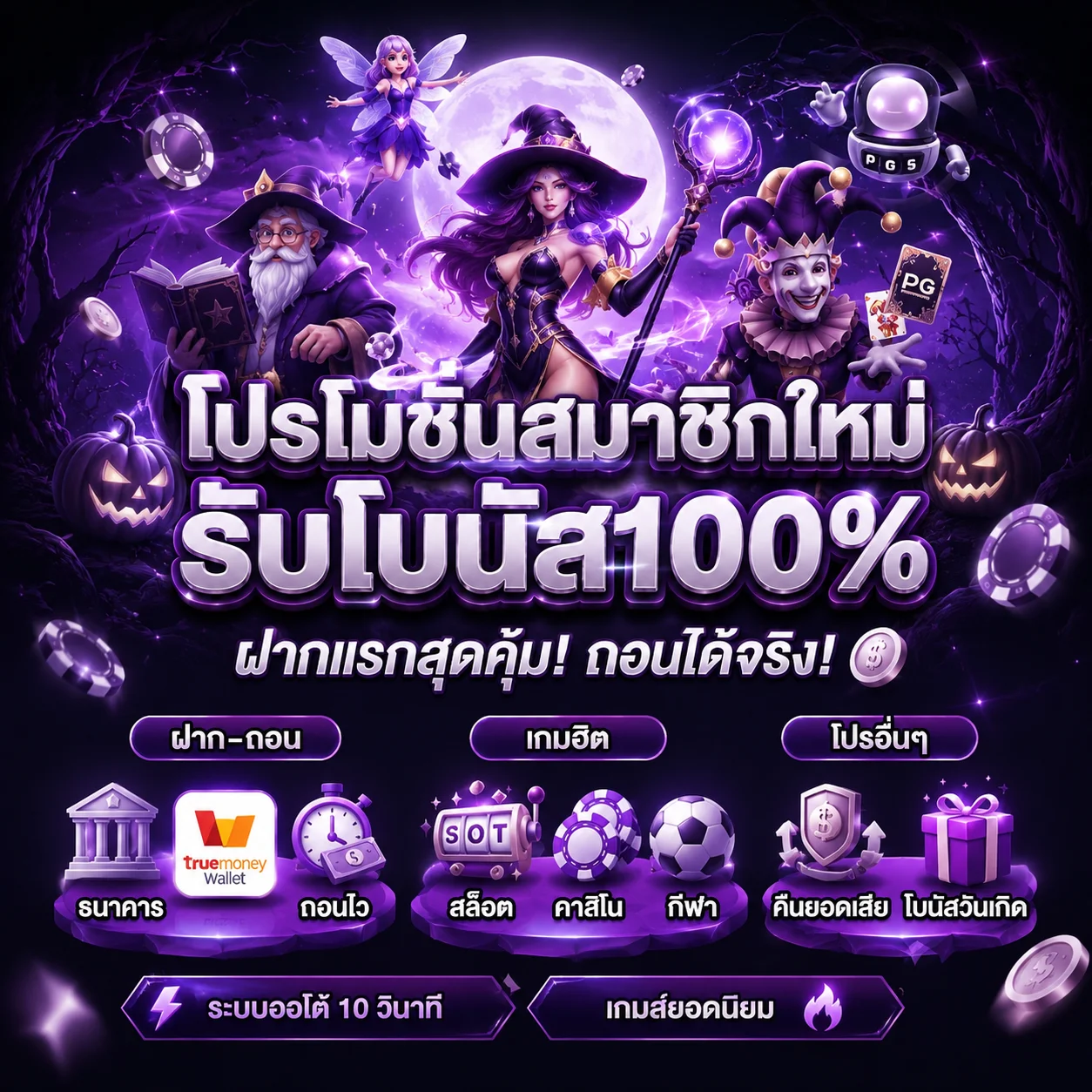 โปรโมชั่นฝากถอน TKB96